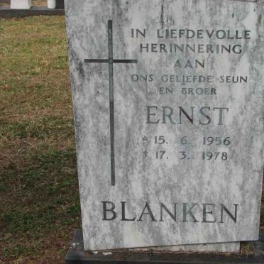 BLANKEN Ernst 1956-1978