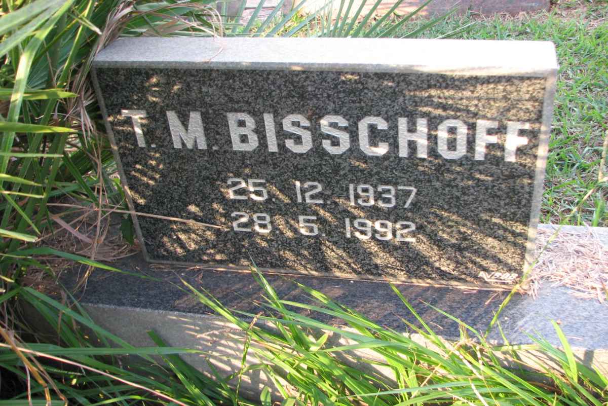 BISSCHOFF T.M. 1937-1992