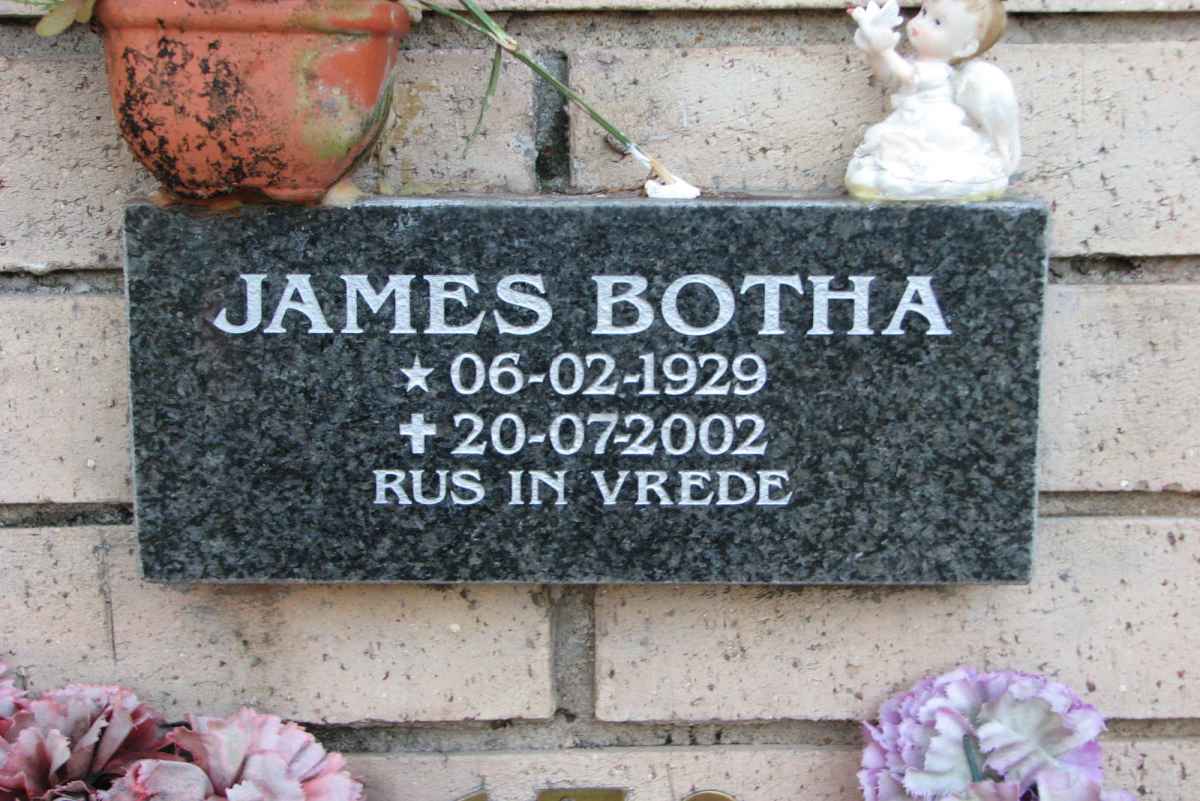 BOTHA James 1929-2002