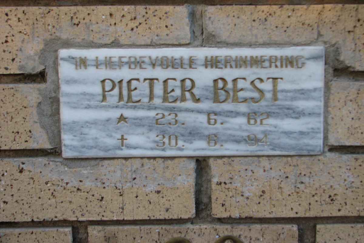 BEST Pieter 1962-1994