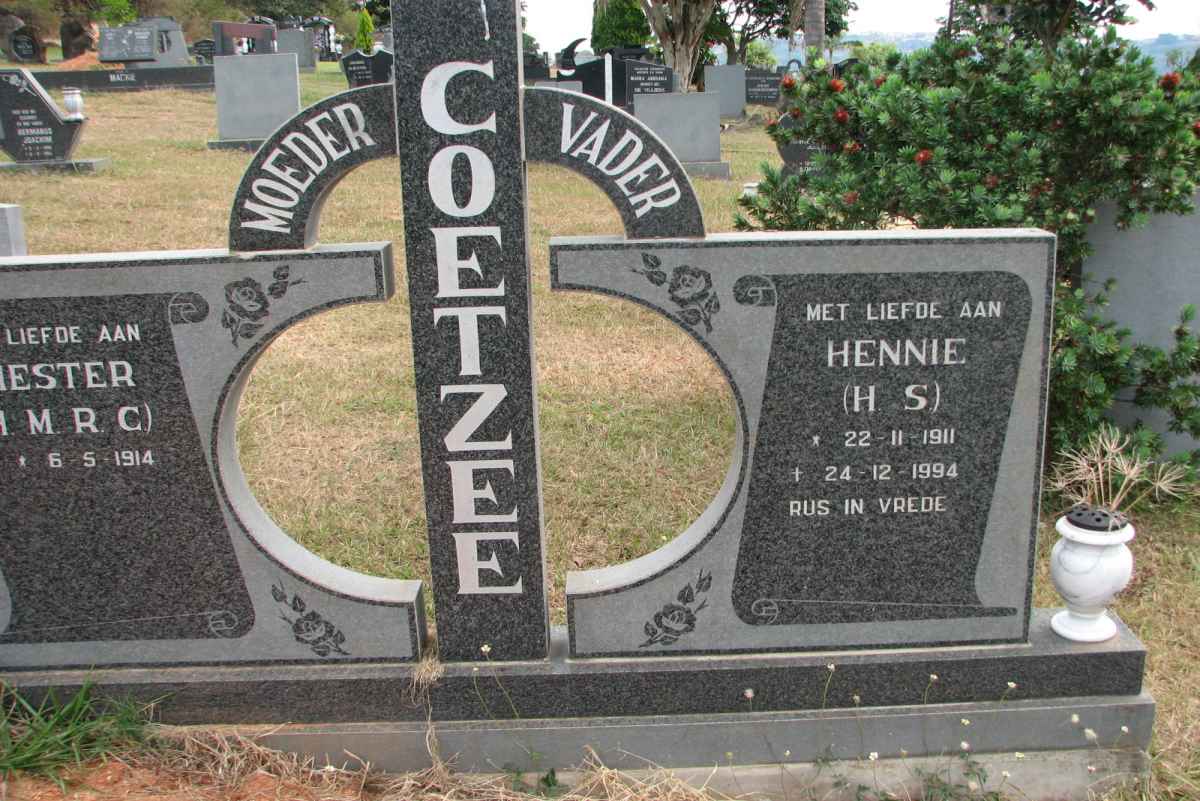 COETZEE H.S. 1911-1994