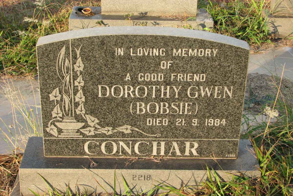 CONCHAR Dorothy Gwen -1984