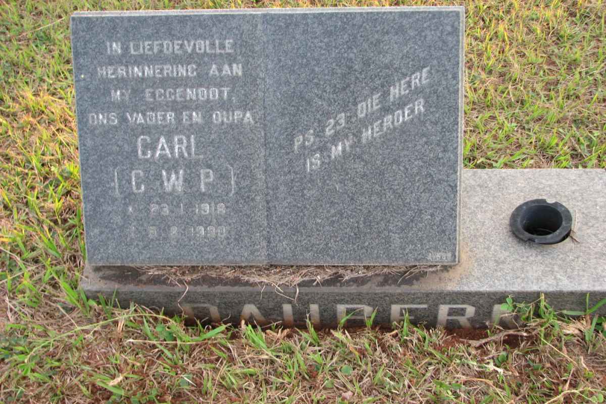 DAUBERN C.W.P. 1918-1999