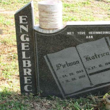 ENGELBRECHT Pietman 1942-1998 &amp; Katrien 1942-