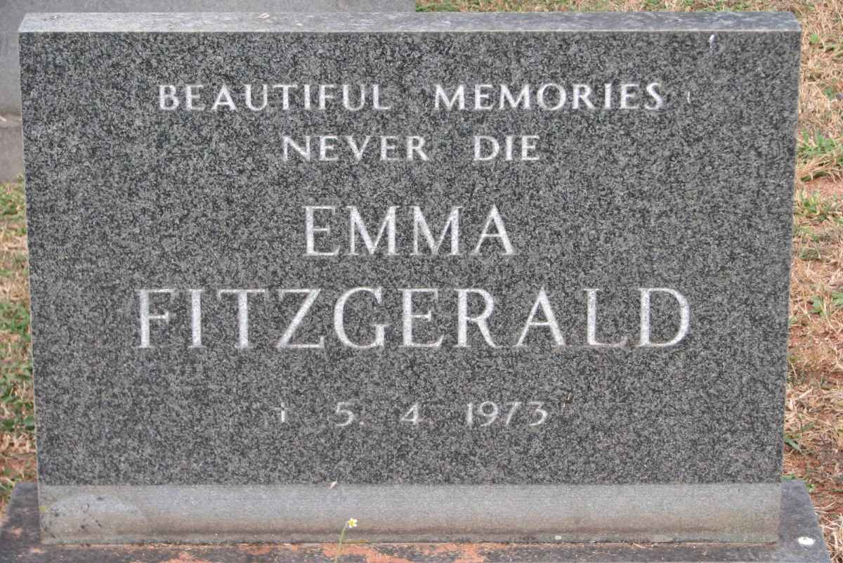 FITZGERALD Emma -1973