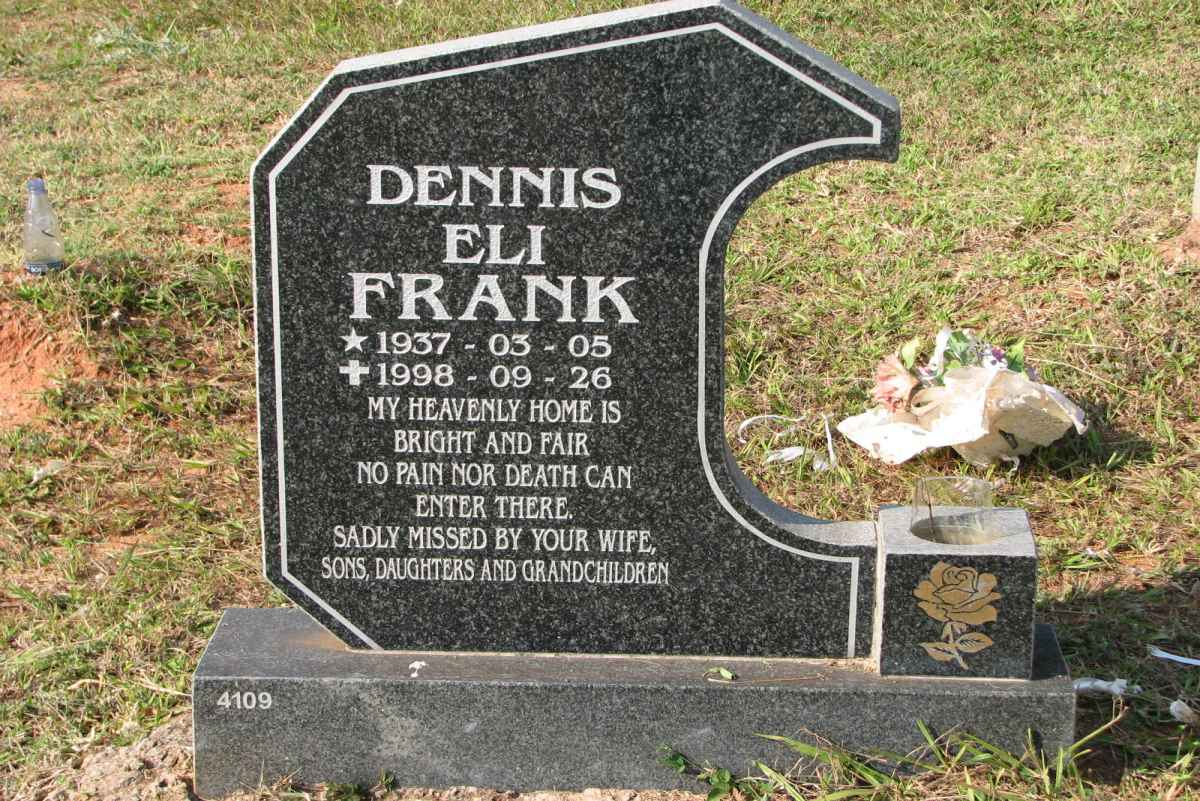 FRANK Dennis Eli 1937-1998
