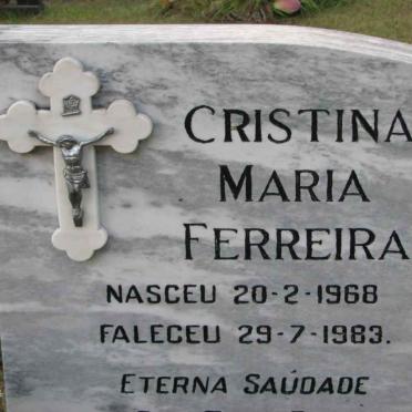 FERREIRA Cristina Maria 1968-1983