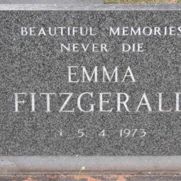 FITZGERALD Emma -1973
