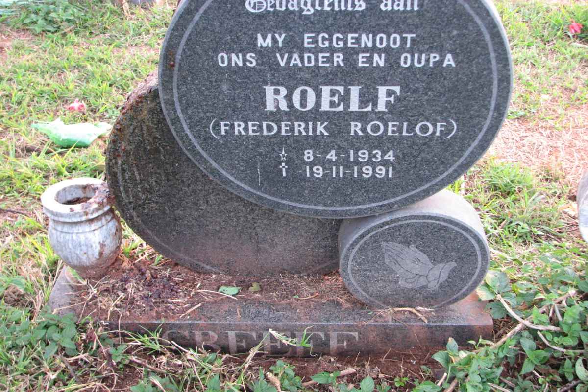GREEFF Frederik Roelof 1934-1991