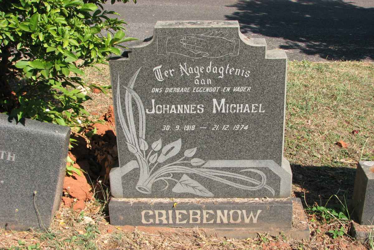 GRIEBENOW Johannes Michael 1918-1974