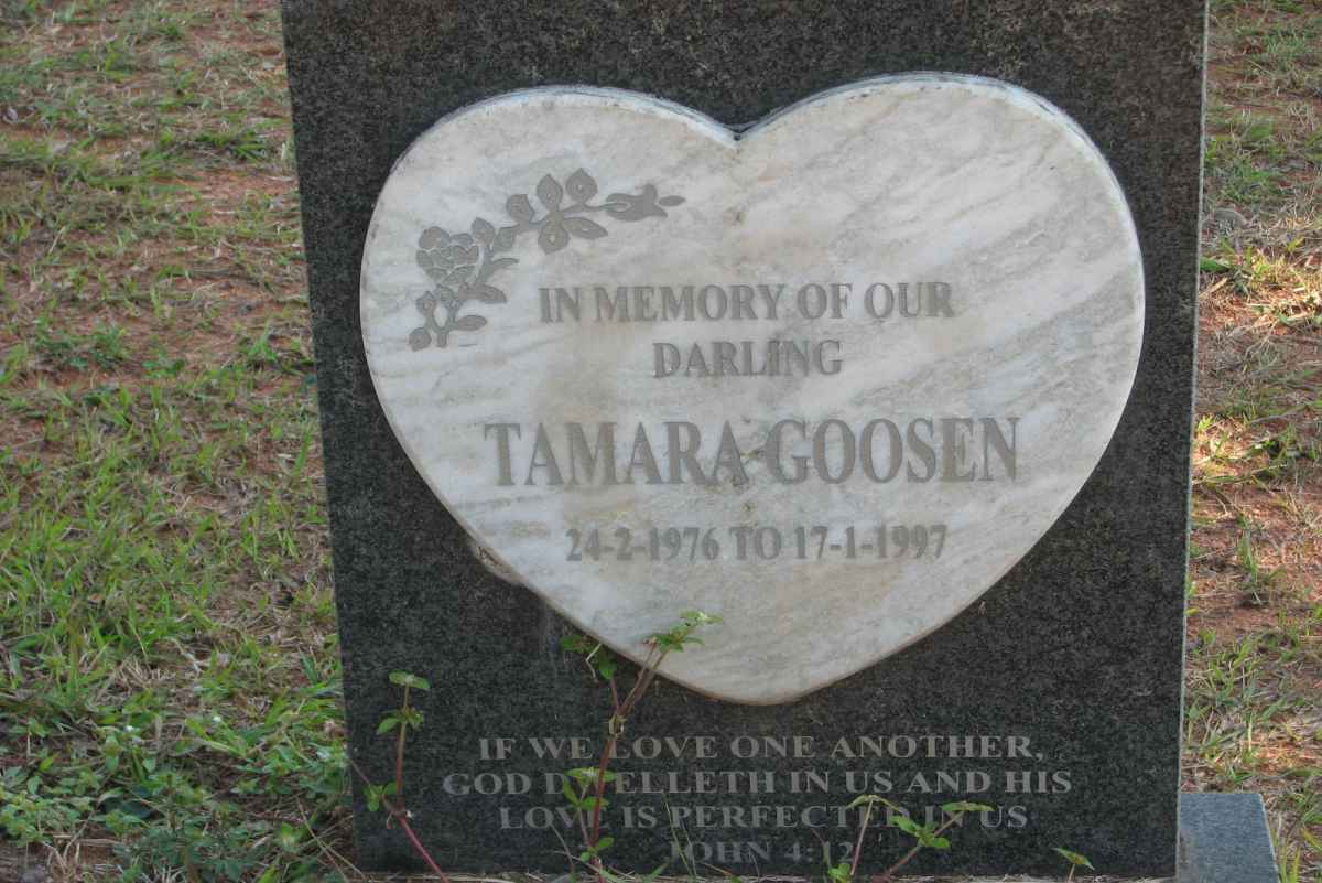 GOOSEN Tamara 1976-1997
