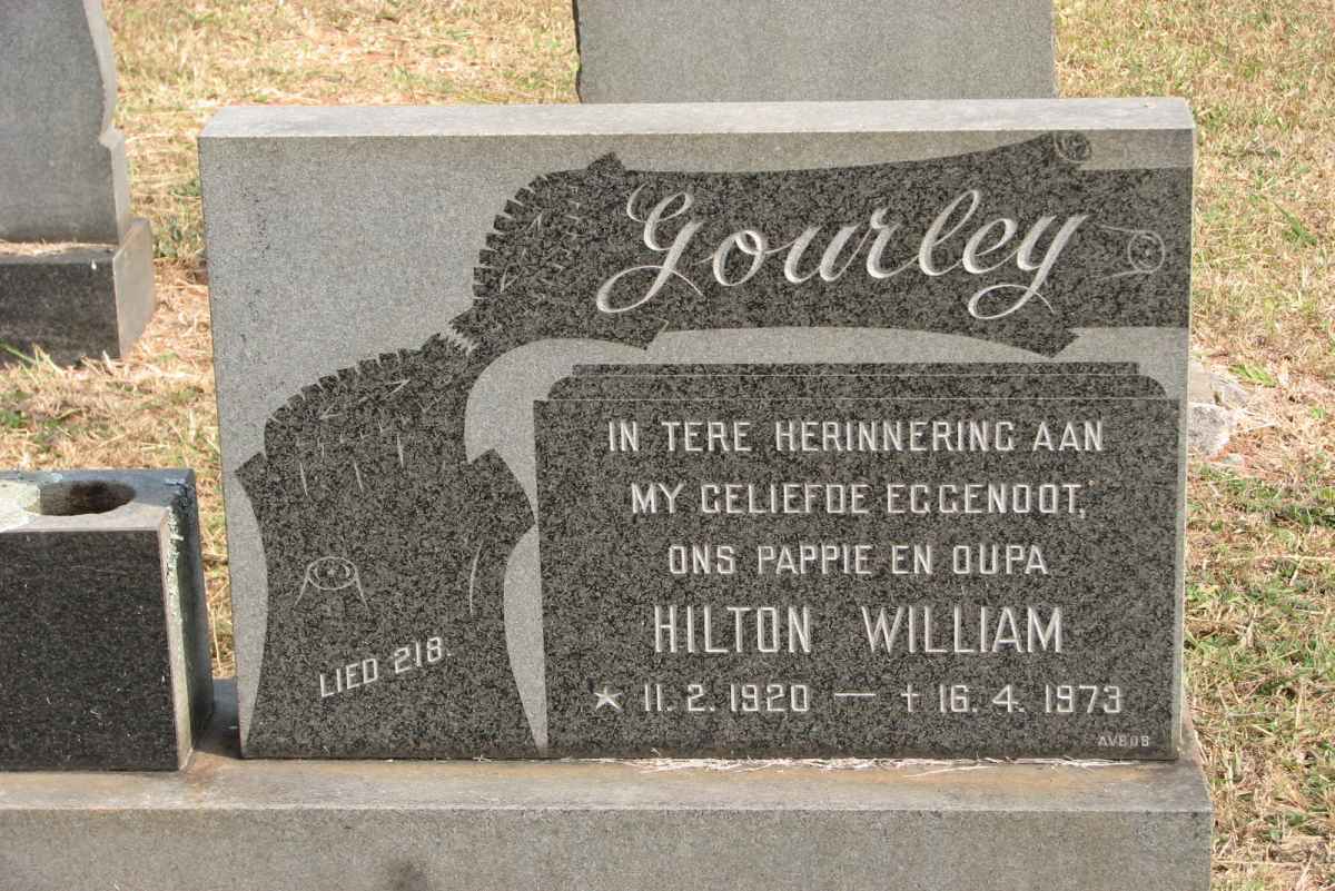 GOURLEY Hilton William 1920-1973