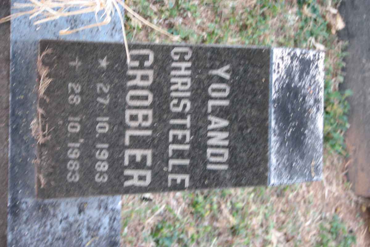 GROBLER Yolandi Christelle 1983-1983