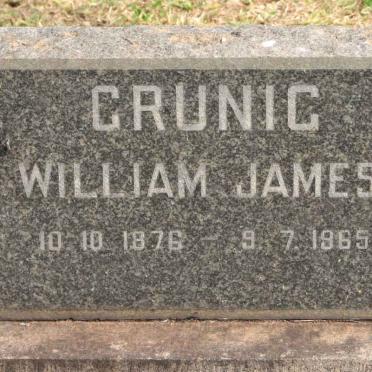 GRUNIG William James 1876-1965