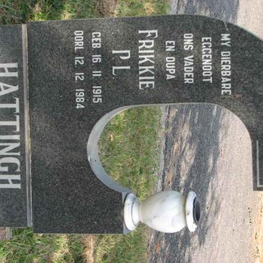 HATTINGH P.L. 1915-1984