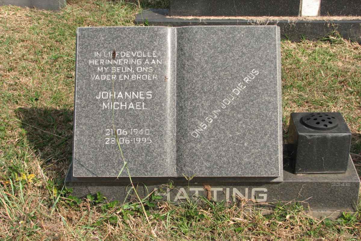 HATTING Johannes Michael 1940-1995
