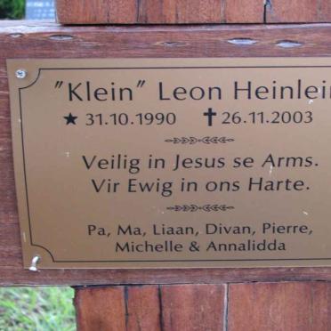 HEINLEIN Leon 1990-2003