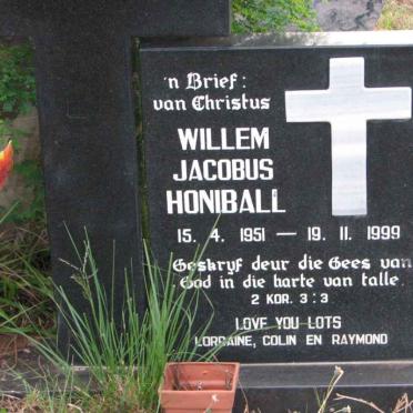 HONIBALL Willem Jacobus 1951-1999
