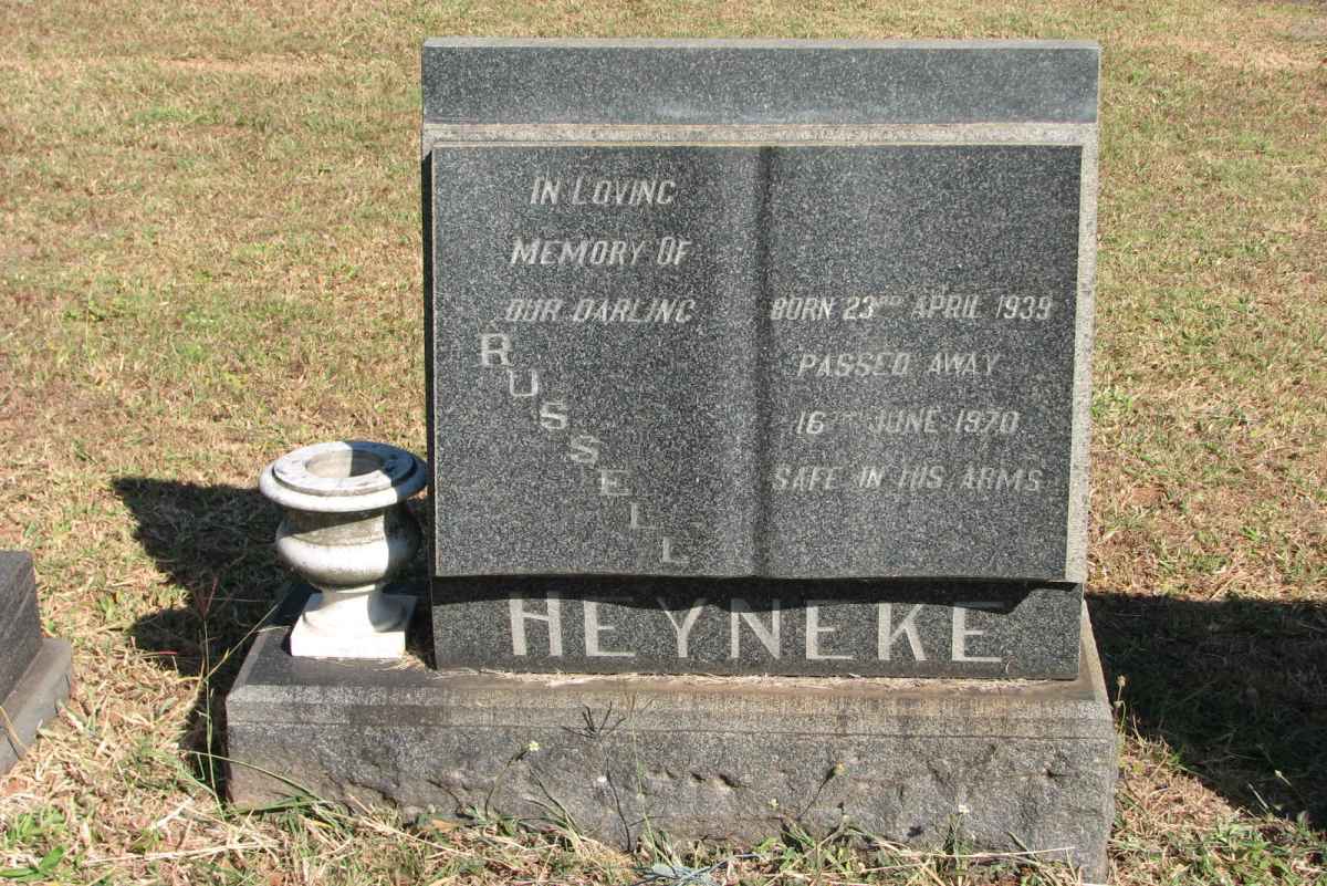 HEYNEKE Russell 1939-1970