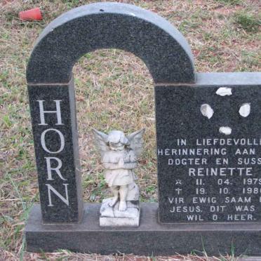 HORN Reinette 1979-1980