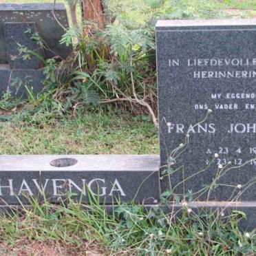 HAVENGA Frans Johannes 1903-1983 &amp; Adriana Maria 1907- 