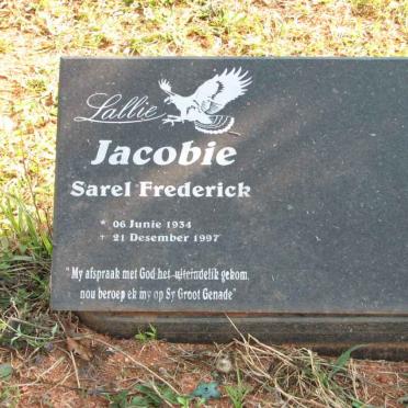 JACOBIE Sarel Frederick 1934-1997
