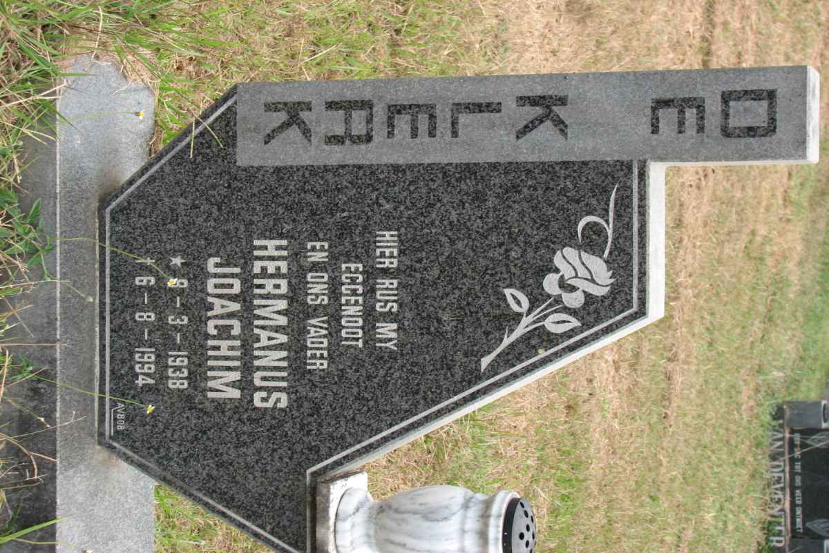 KLERK Hermanus Joachim, de 1938-1994