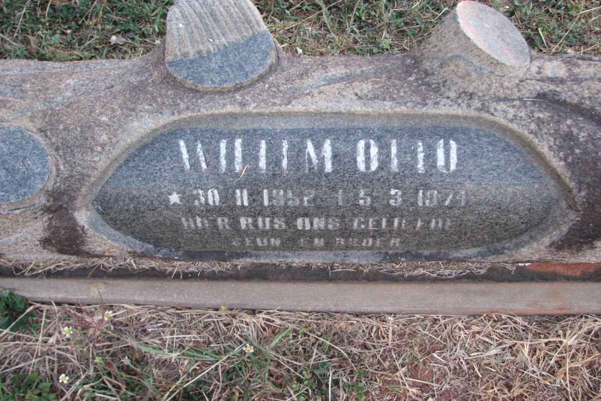 KRUGER Willem Otto 1952-1974