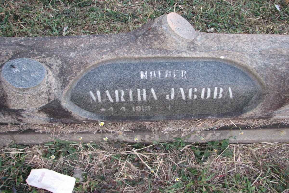 KRUGER Martha Jacoba 1913-
