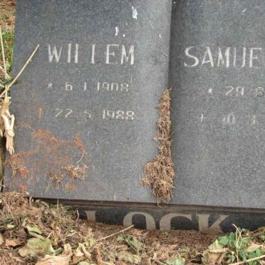 LOCK Willem 1908-1988 :: LOCK Samuel J. 1911-1990