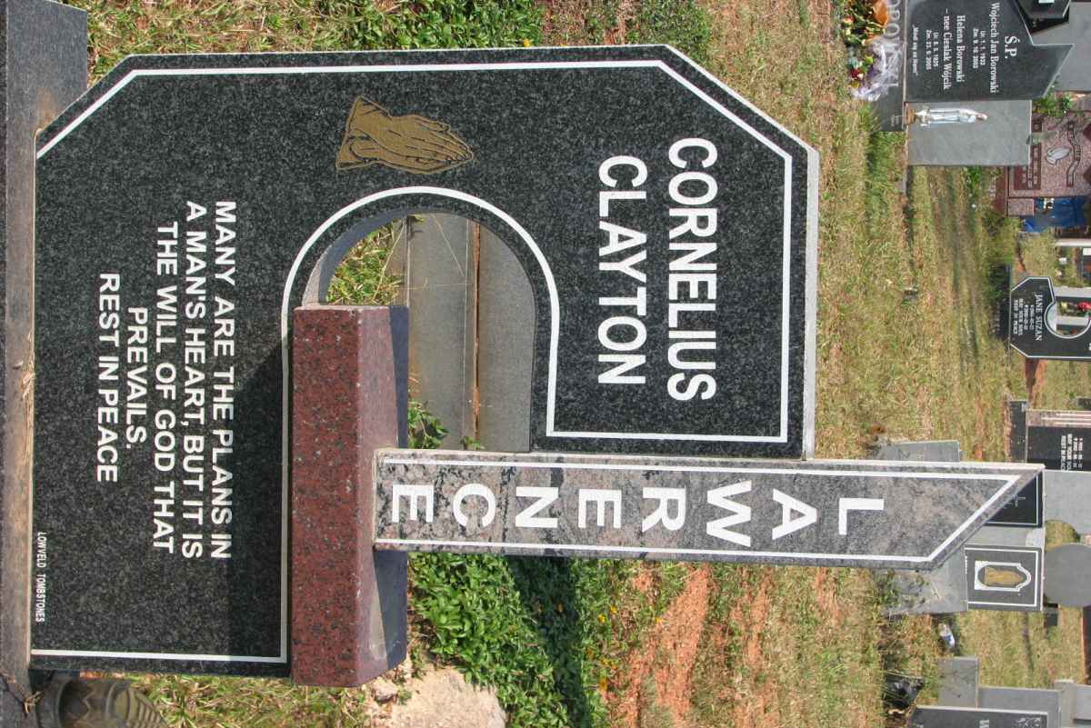 LAWRENCE Cornelius Clayton