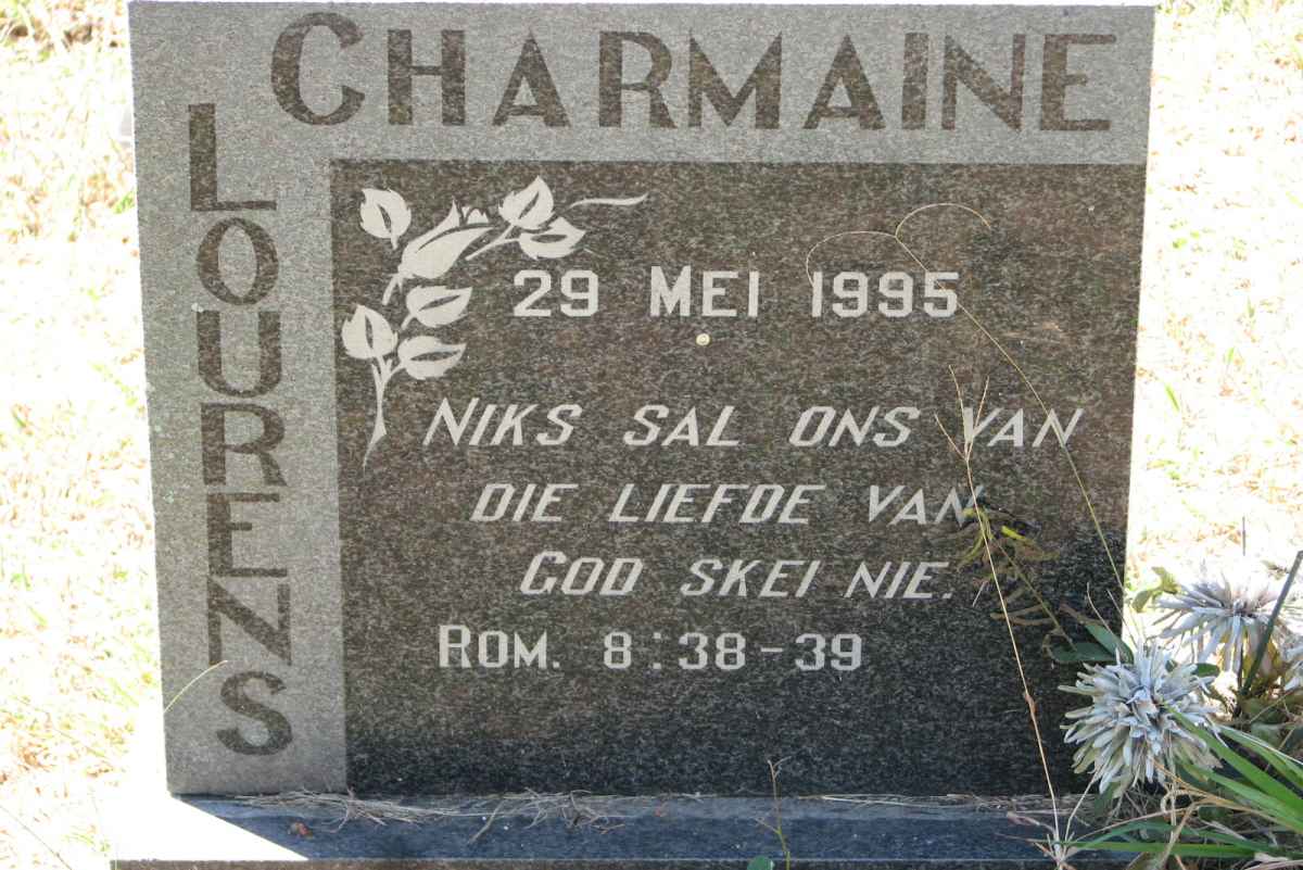 LOURENS Charmaine 1995-1995