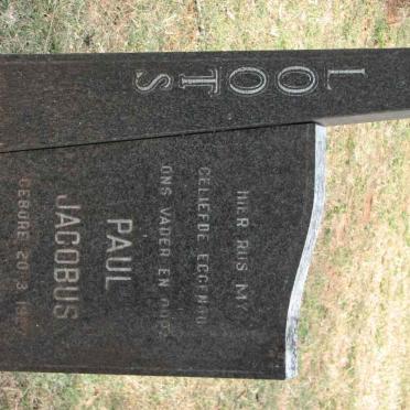 LOOTS Paul Jacobus 1927-1982