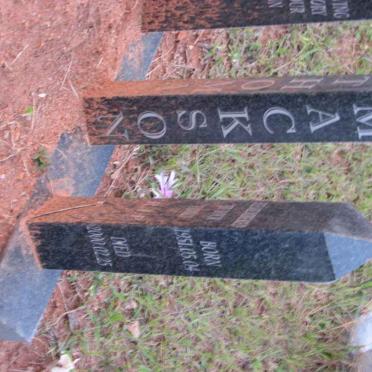 MACKSON Thoma 1951-2000