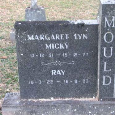 MOULD Margaret Lyn 1961-1977 :: MOULD Ray 1922-1983