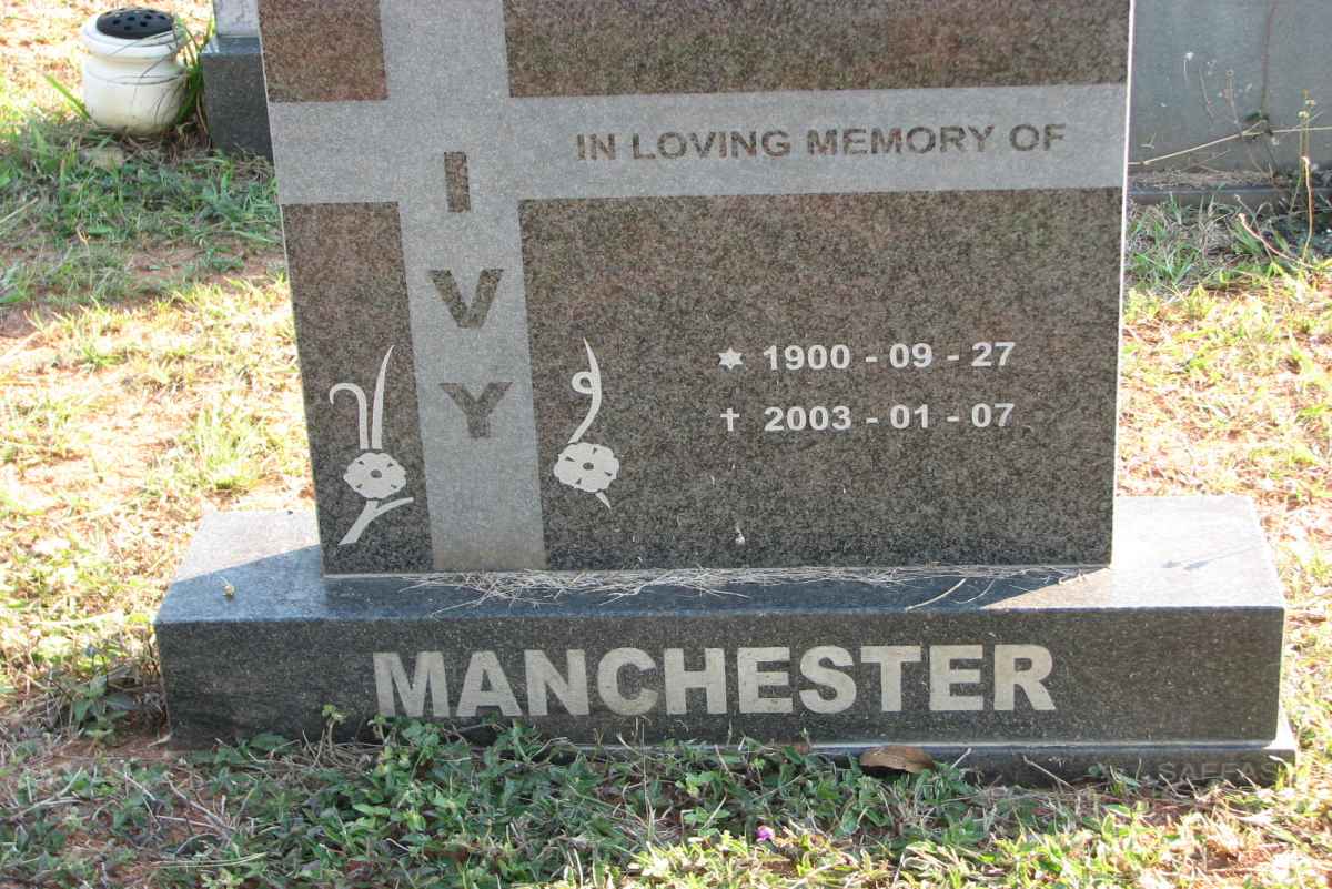 MANCHESTER Ivy 1900-2003