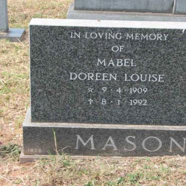 MASON Mabel Doreen Louise 1909-1992