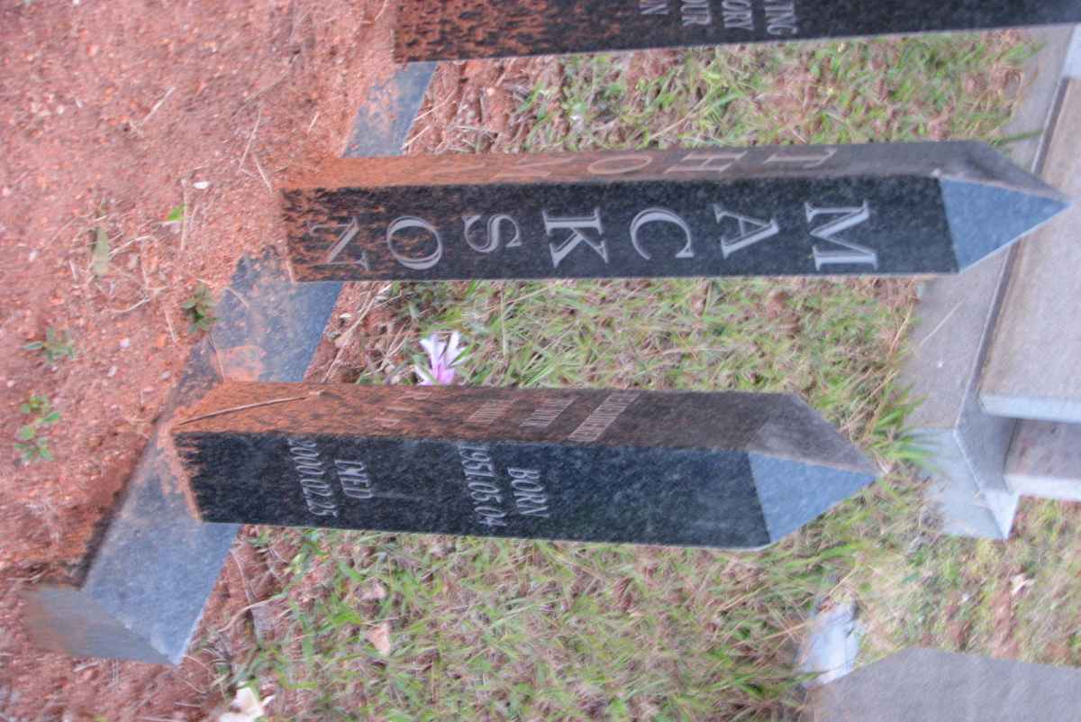 MACKSON Thoma 1951-2000