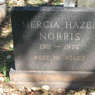 NORRIS Mercia Hazel 1911-1976