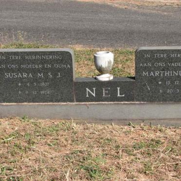 NEL Marthinus S.J.P. 1904-1977 &amp; Susara M.S.J. 1907-1974