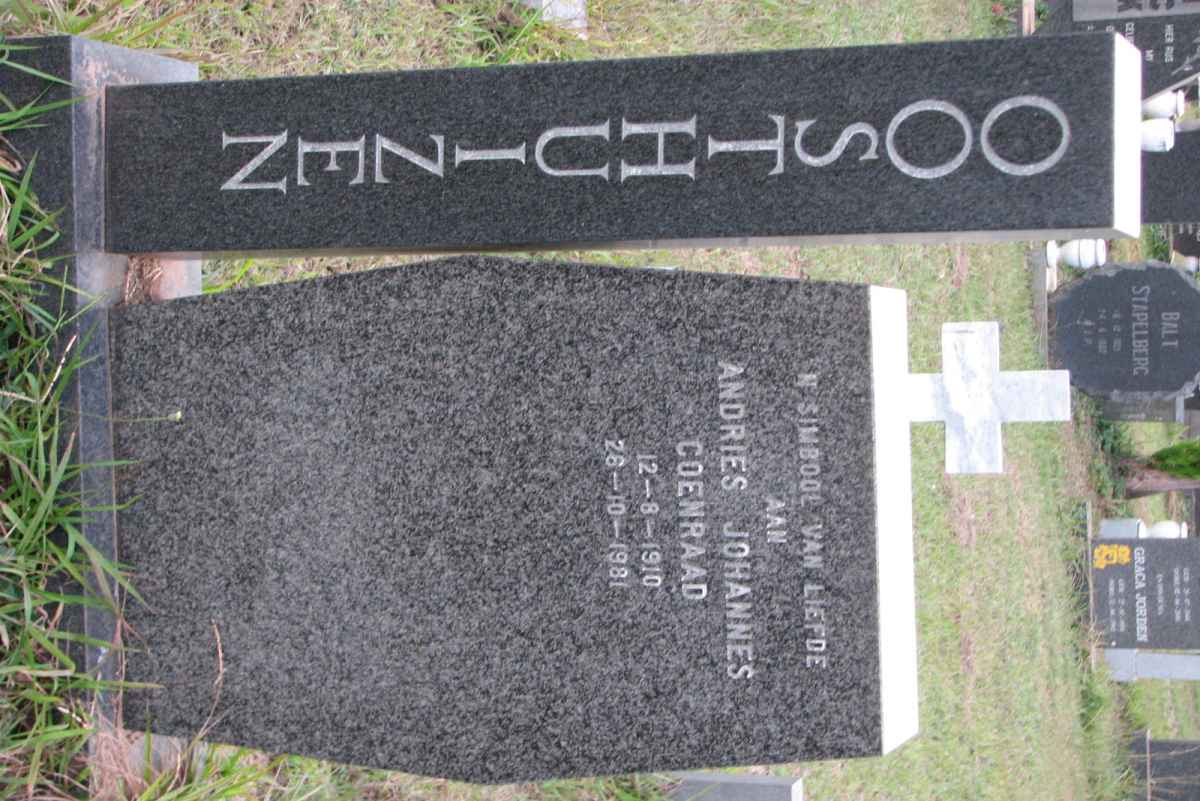 OOSTHUIZEN Andries Johannes Coenraad 1910-1981