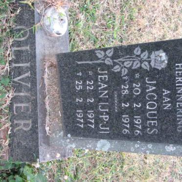 OLIVIER Jacques 1976-1976 :: OLIVIER J.P.J. 1977-1977