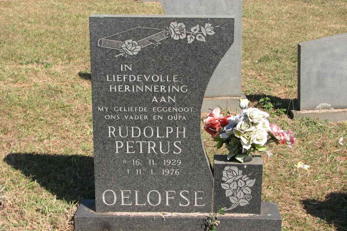 OELOFSE Rudolph Petrus 1929-1976