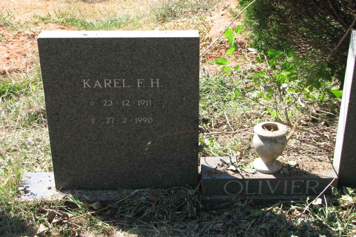 OLIVIER Karel F.H. 1911-1990