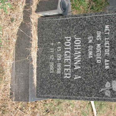 POTGIETER Johanna A. 1898-1993