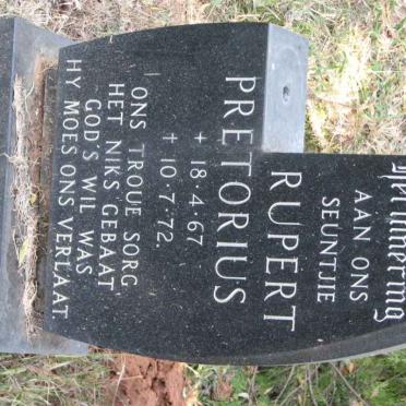 PRETORIUS Rupert 1967-1972