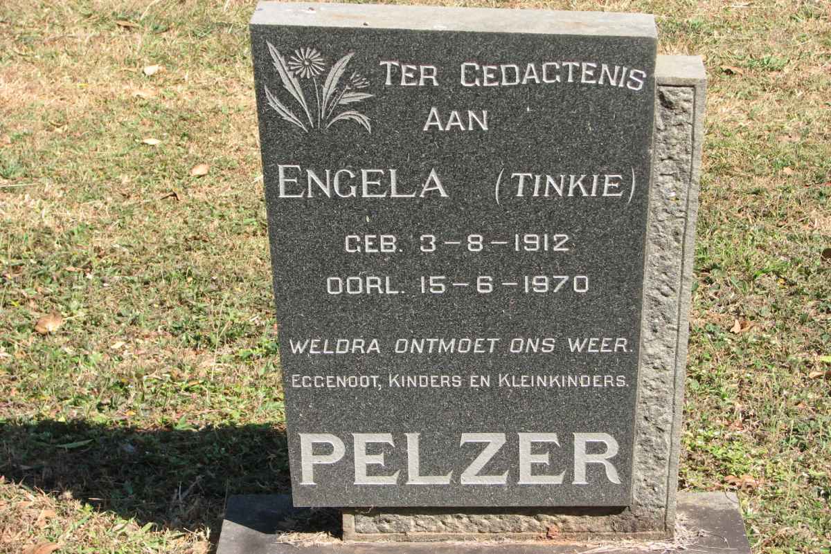 PELZER Engela 1912-1970