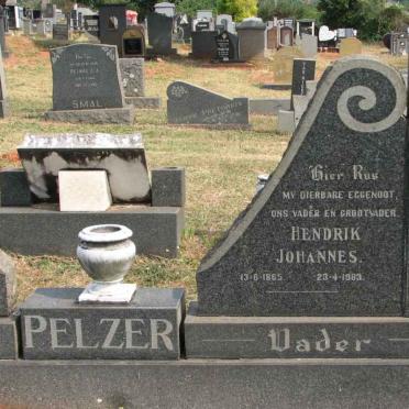 PELZER Hendrik Johannes 1865-1963 &amp; Elizabeth Johanna SMIT 1872-