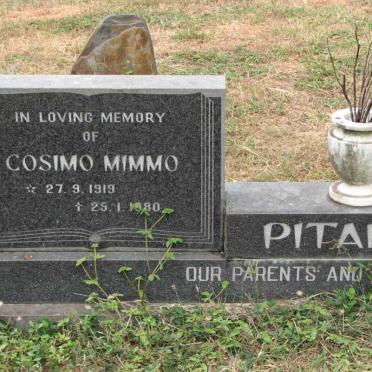 PITALLO Cosimo Mimmo 1919-1980