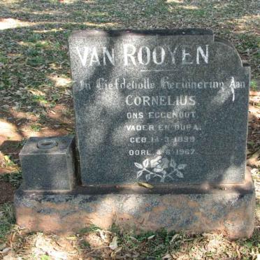ROOYEN Cornelius, van 1899-1967